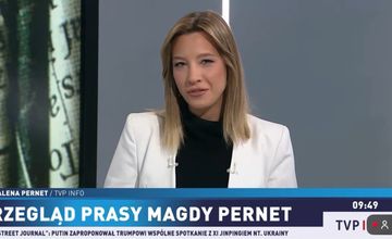 TVP Info: Tusk obsypał żonę kwiatami. "Czy to miła informacja z rana?"