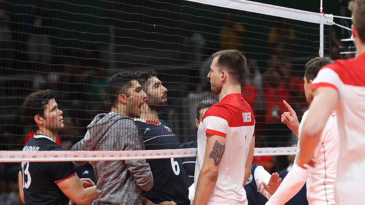 awantura przy siatce po meczu Polska - Iran na igrzyskach olimpijskich w Rio de Janeiro w 2016 roku