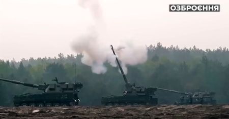 Polskie "Kraby" w akcji. Ukraińcy pokazali nagranie