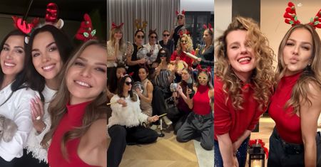 Celebrytki dokazują na corocznym pieczeniu pierniczków w willi Lewandowskiej: Paulina Krupińska, Zofia Zborowska i żony milionerów (ZDJĘCIA)