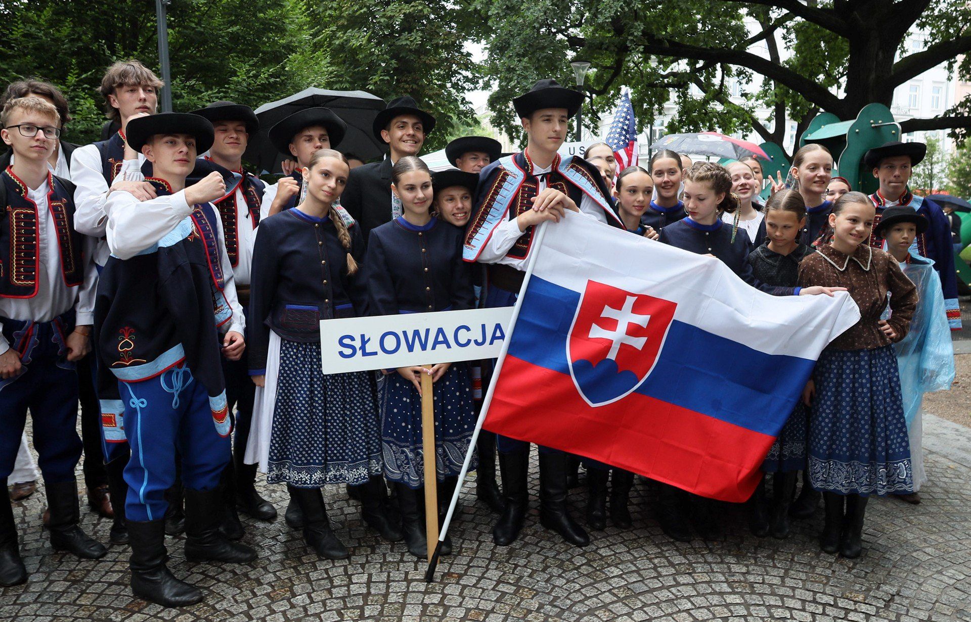 Parada z okazji 39. Międzynarodowych Spotkań Folklorystycznych w Lublinie