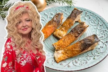 Magda Gessler tak smaży karpia na święta. Można jeść bez obaw, bo wcale nie ma ości