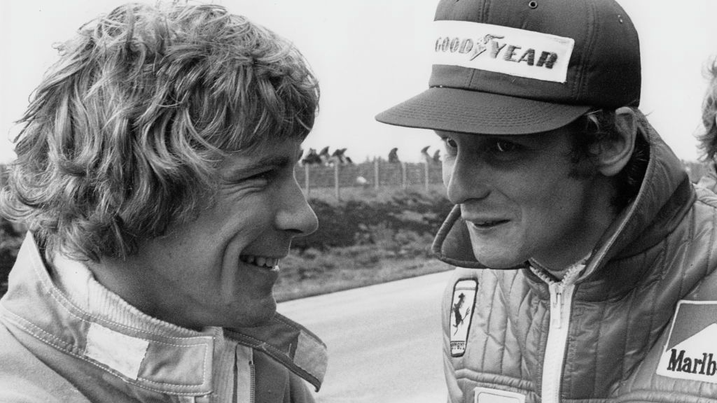  James Hunt i Niki Lauda