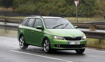 Skoda Fabia Combi nakryta bez kamuflau!