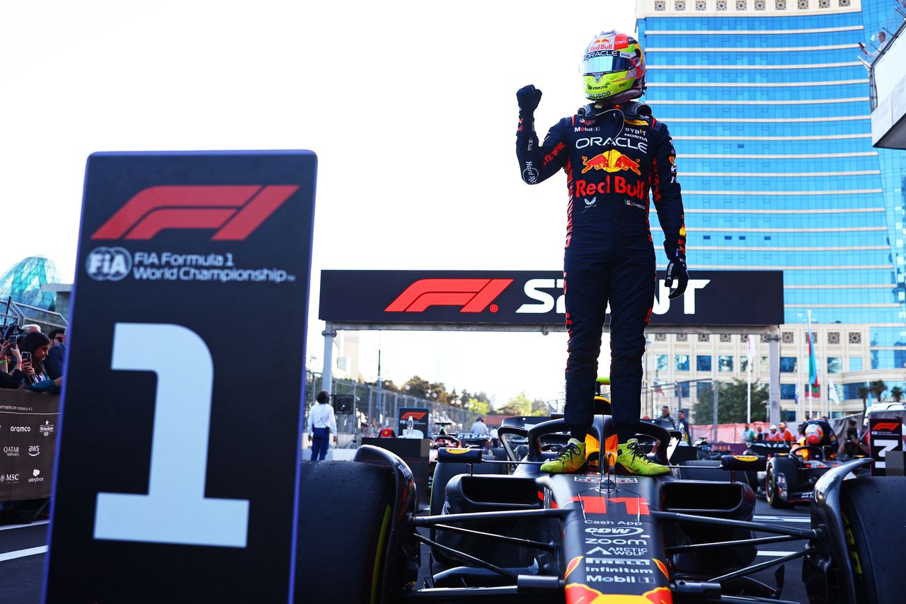 F1: Sergio Perez triumfuje w sprincie przed GP Azerbejdżanu