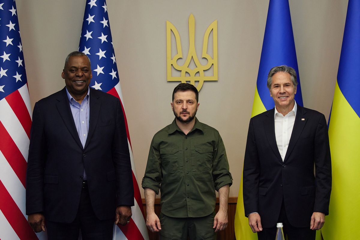 Amerykanie zadeklarowali w Kijowie dalsze wsparcie dla Ukrainy