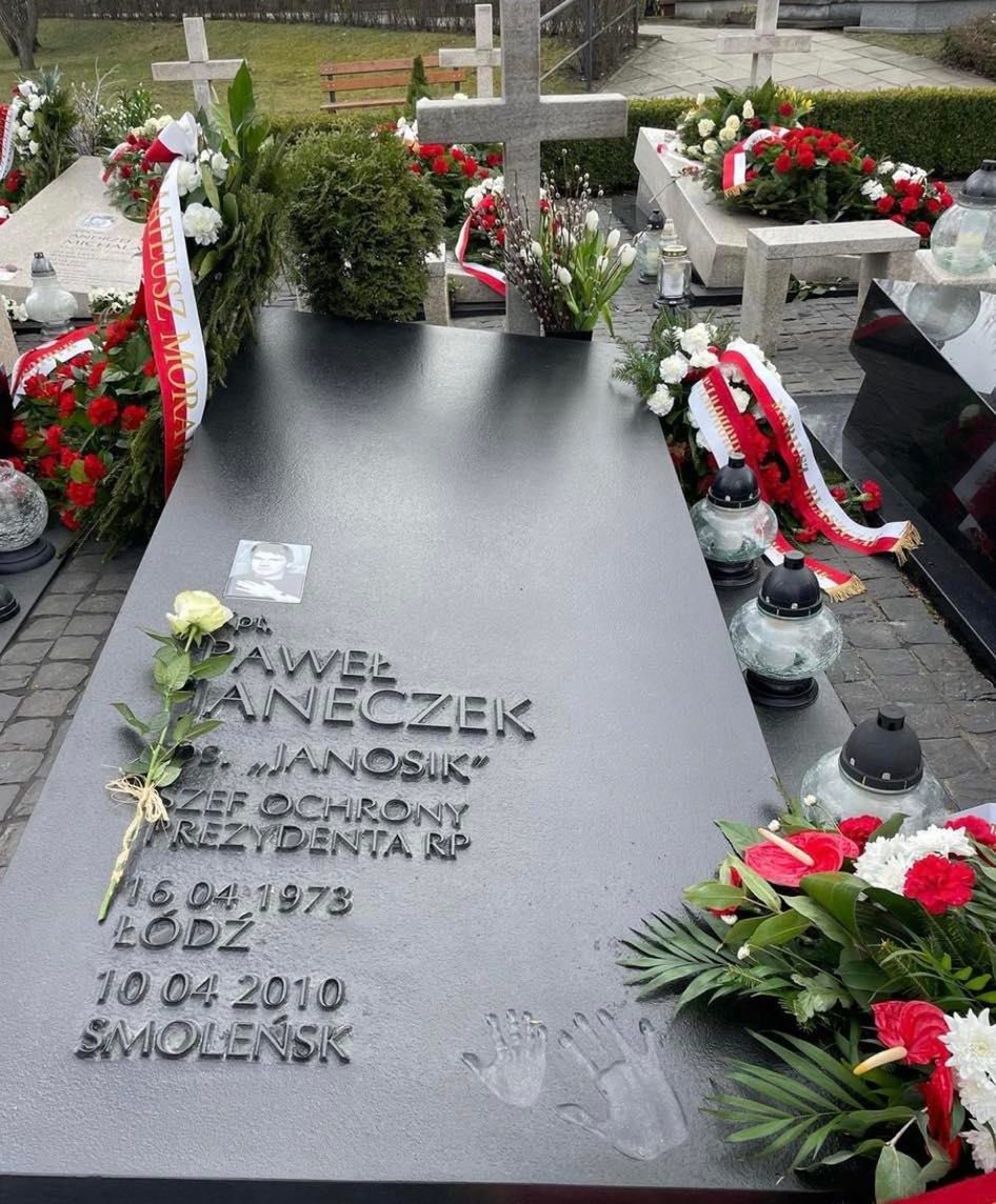 Grób kapitana Pawła Janeczka