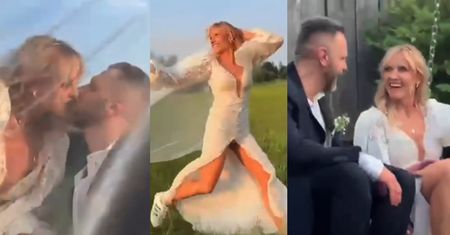 Patrycja Markowska ŚWIĘTUJE drugą rocznicę, pokazując wideo ze ślubu i wyznaje: "Romantyczna kolacja musi przenieść się na GRUDZIEŃ" (ZDJĘCIA)
