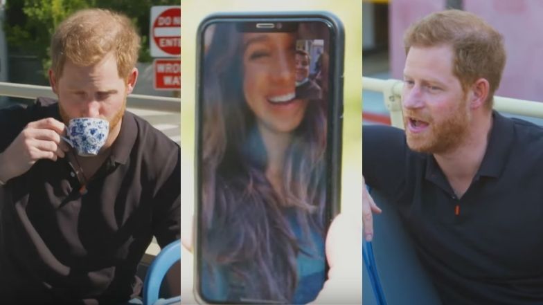 Książę Harry otwiera się w programie James Cordena