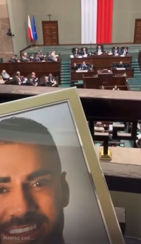 Fragment nagrania udostępnionego przez Dodę