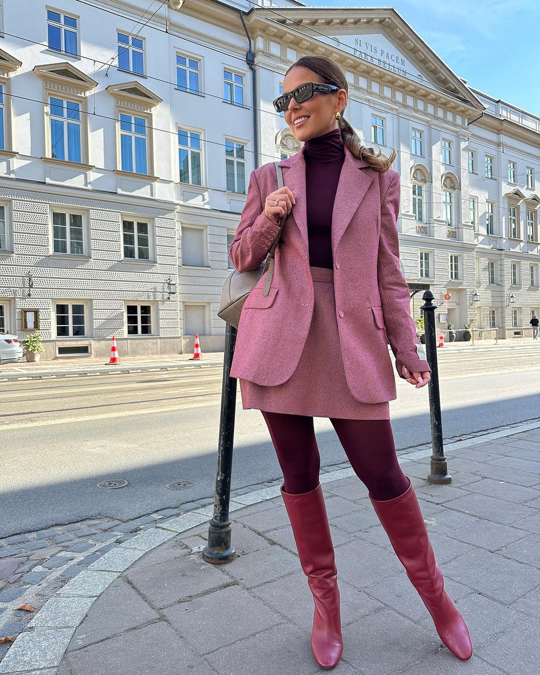 Paulina Sykut-Jeżyna w modnych kozakach