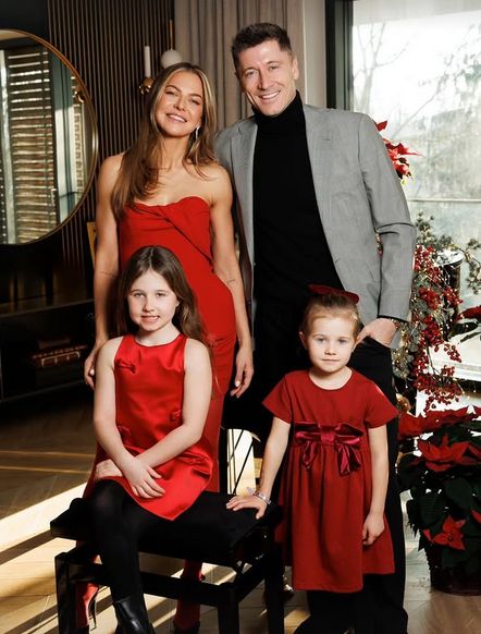 Lewandowscy w Wigilię