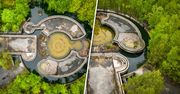 Śląskie: Lądowisko UFO. Miejscowi tak nazywają opuszczony plac budowy. Miał tu stanąć gigantyczny aquapark