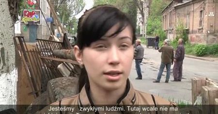 Prorosyjscy separatyści stawiają barykady w Słowiańsku