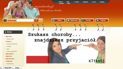 Serwis społecznościowy dla osób chorujących 1