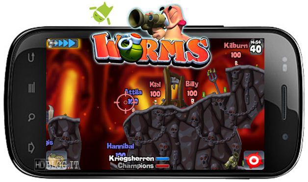 EA wydaje Worms dla Androida! [wideo]