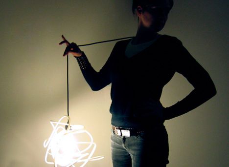 Lampa zainspirowana lotem 815 2