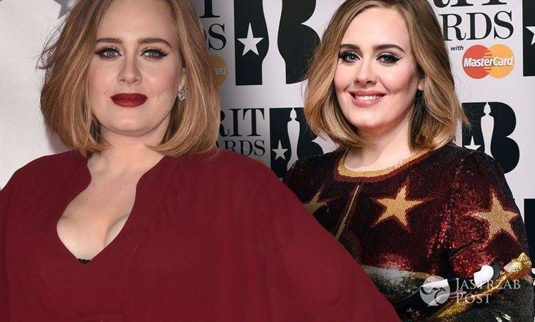 Adele w dwóch całkiem różnych kreacjach na rozdaniu BRIT Awards 2016. W której wyglądała lepiej?