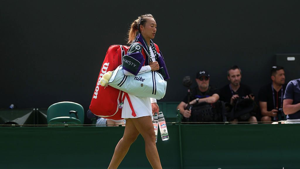Getty Images / Julian Finney / Na zdjęciu: Qinwen Zheng