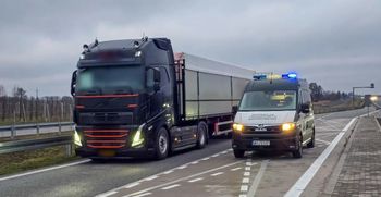 Grójec: Alarmująca kontrola holenderskiej ciężarówki na S7
