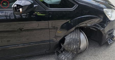 Pijany 60-latek uderzył w inne auto na ulicy. Próbował przekupić policjantów „gotówką do ręki”