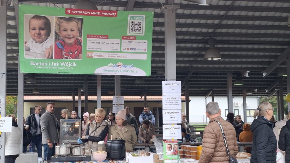 Festyn wsparcia dla Bartka i Jasia. Tak mieszkańcy gminy Oborniki Śląskie bawili się i pomagali chłopakom