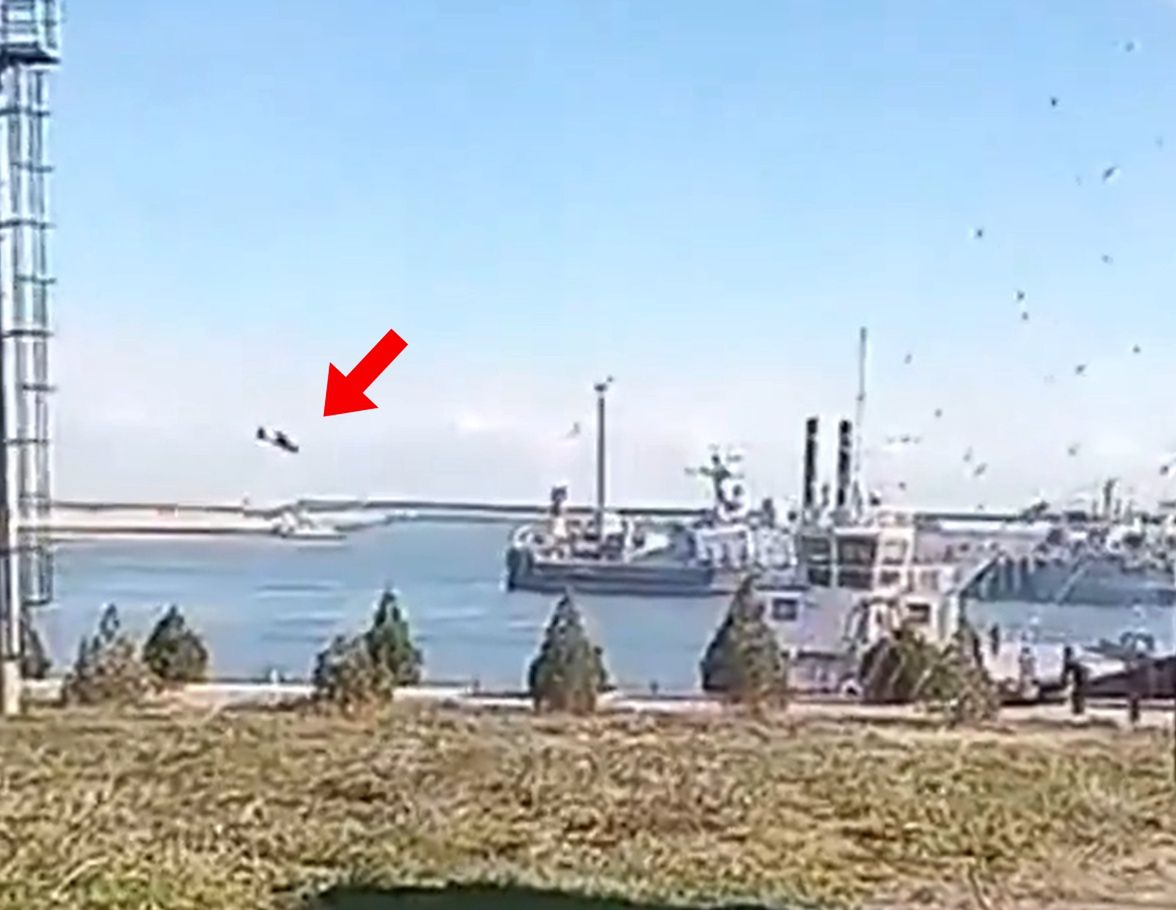 Ukrainian forces strike Russian missile corvette 620 miles away