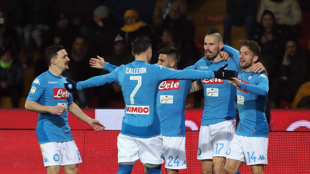 Getty Images / Maurizio Lagana / Na zdjęciu: piłkarze SSC Napoli
