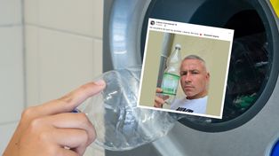 "Zrywajcie etykiety z butelek". Internauta oburzony wpisem