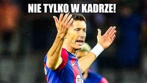 "W Barcelonie też już rozkłada ręce". Zobacz memy po występie "Lewego"