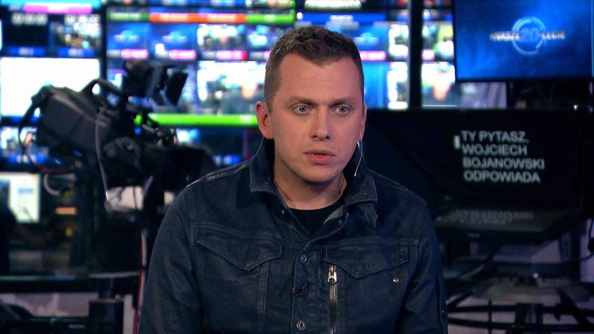 Wojciech Bojanowski jest obecnie korespondentem TVN z Kijowa 