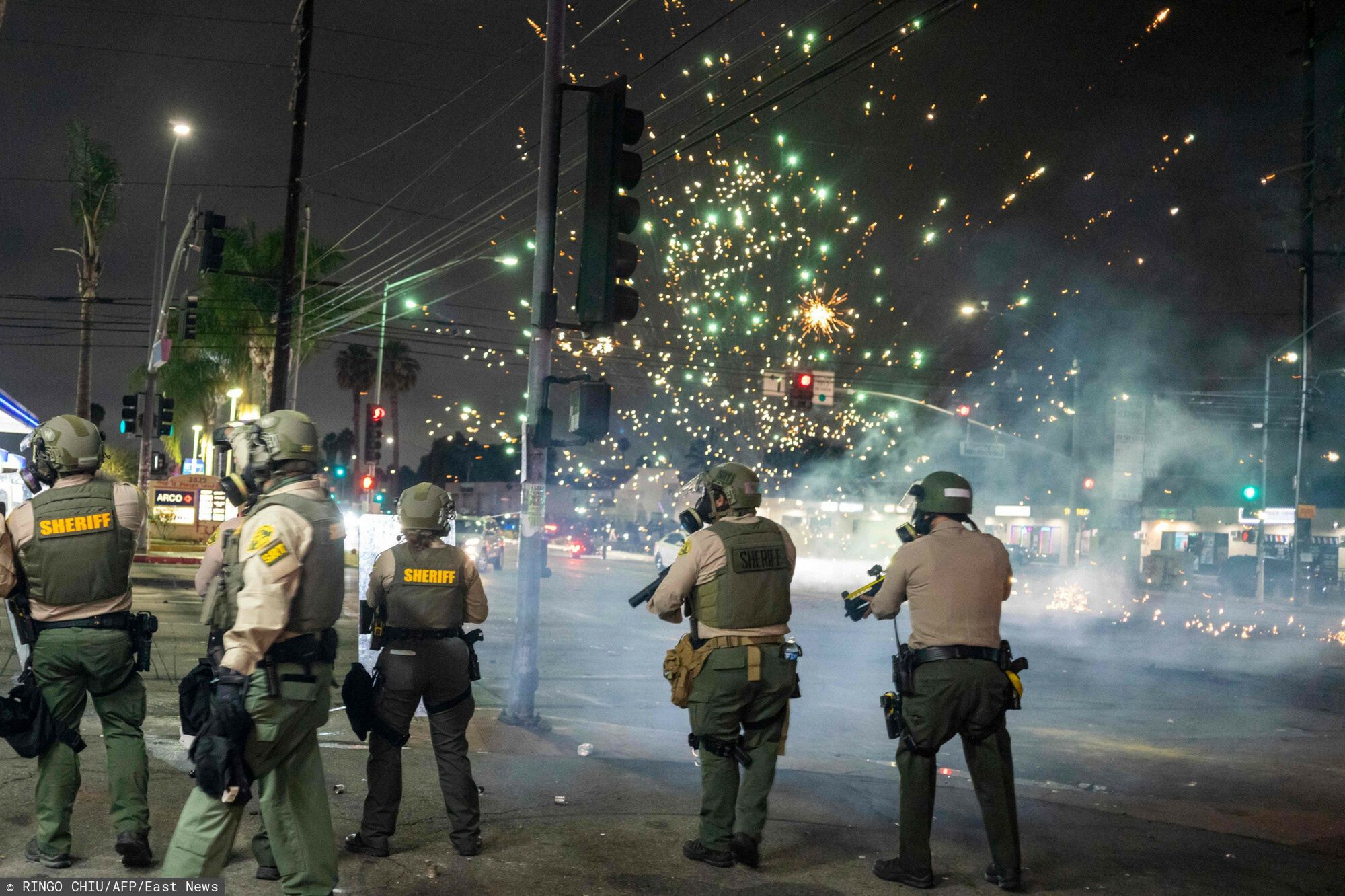 Protesty po federalnych operacjach przeciwko imigrantom w Los Angeles