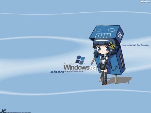 Windows 98-tan