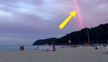 "Aż przecierali oczy". Ujęcia z plaży w Gdyni