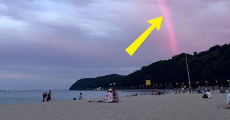 "Aż przecierali oczy". Ujęcia z plaży w Gdyni