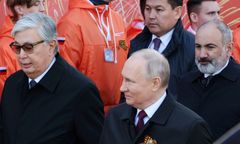 "Zniewaga". Kijów wściekły po paradzie Putina