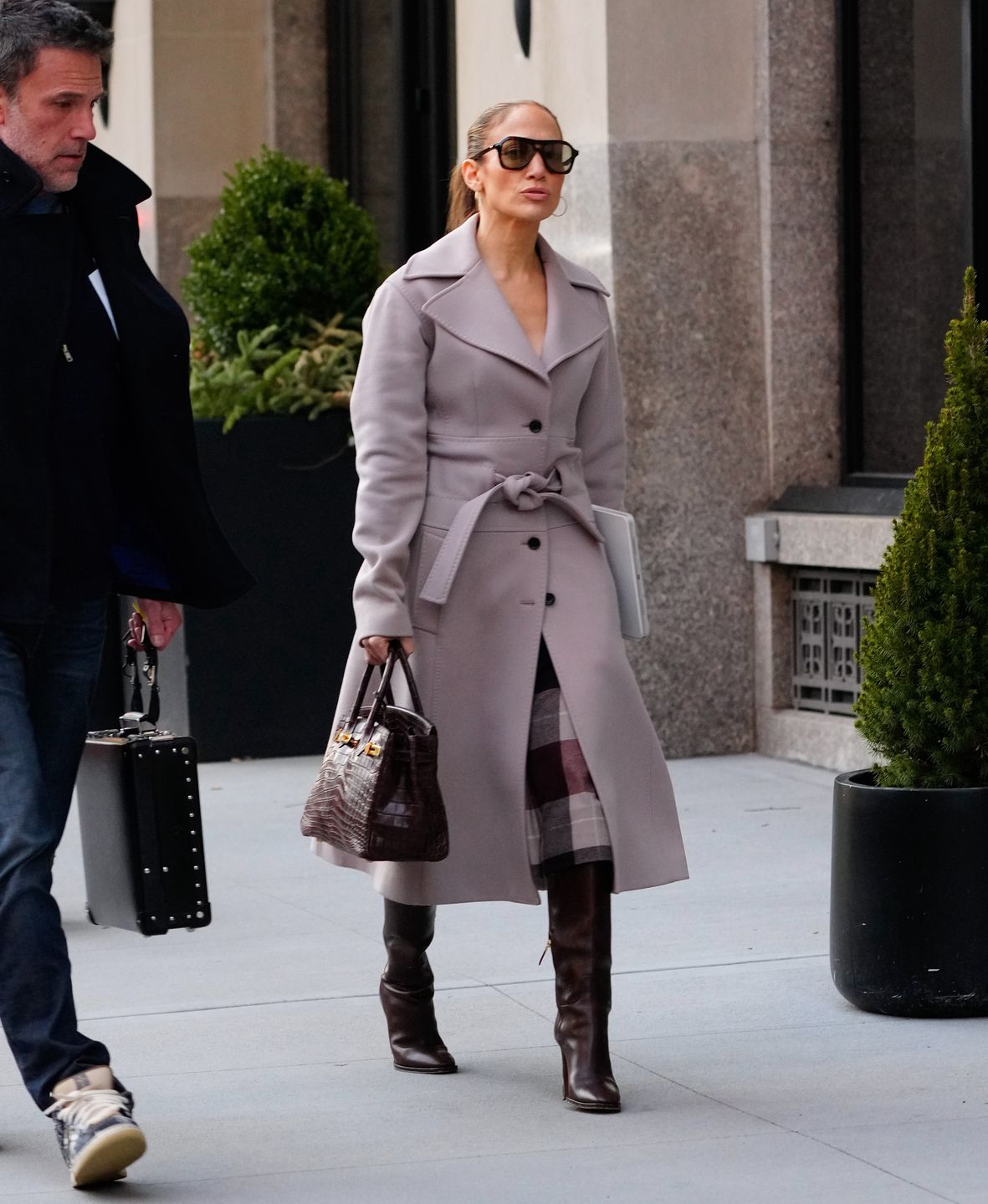 Ben Affleck i Jennifer Lopez spotkali się z okazji świąt