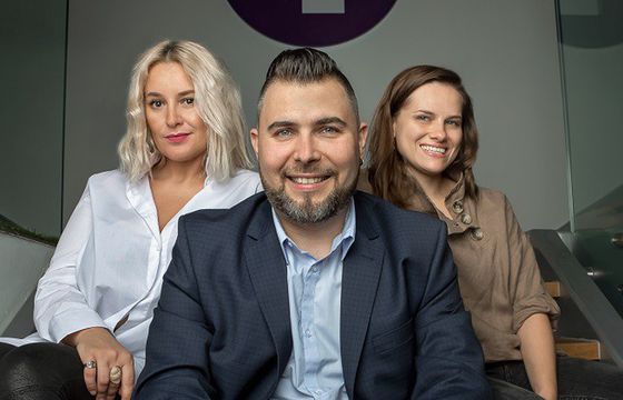 4fun Media tworzy dział internetowy, Mateusz Górecki, Karolina Eljaszak i Katarzyna Zielonka