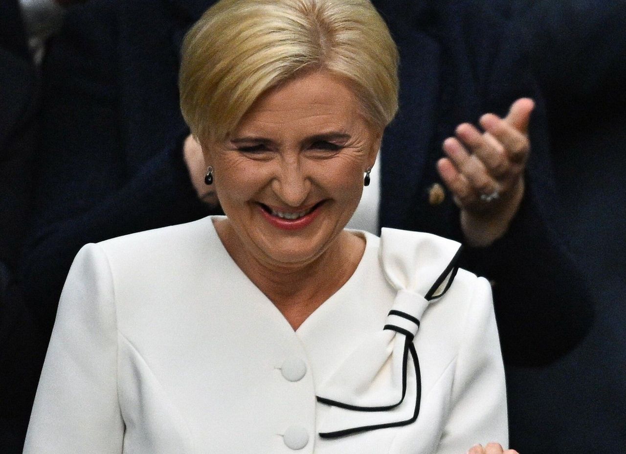 Przyłapali ją na zakupach w Krakowie. Wózek był wypchany po brzegi
