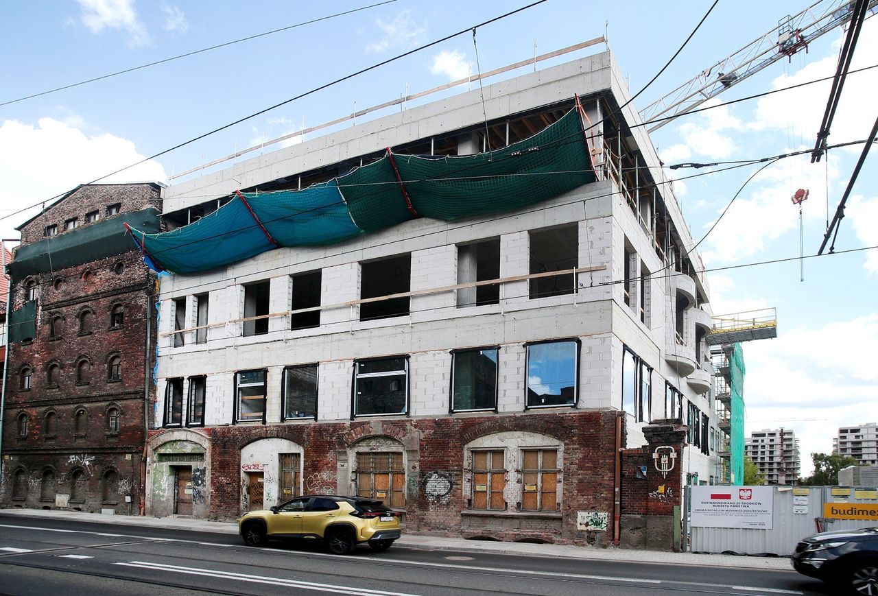 Szczecin: Trwa budowa nowej siedziby Wód Polskich