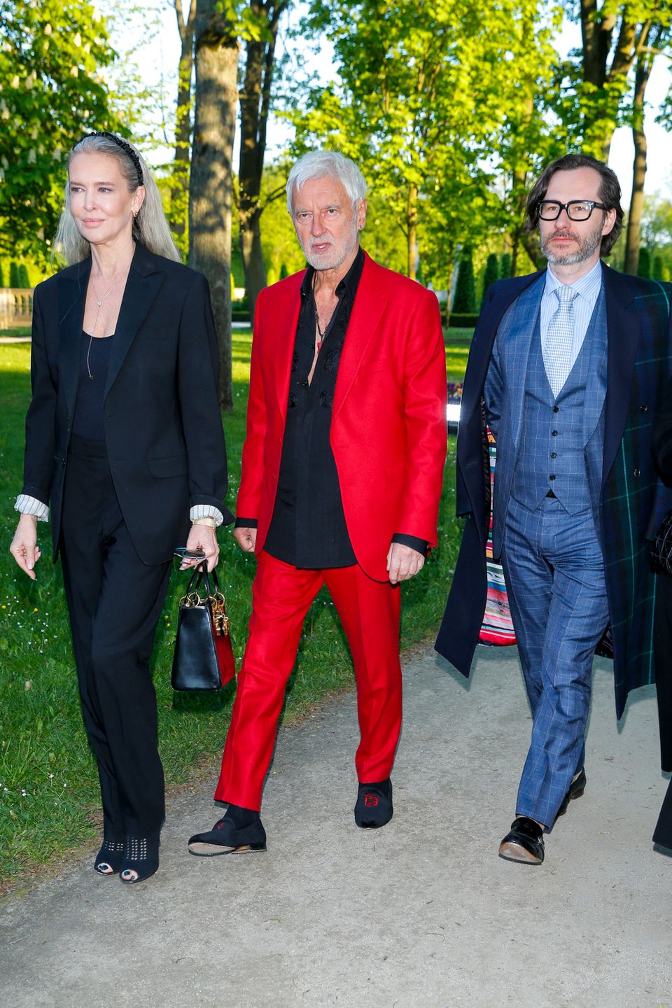 ogna Sworowska, Rafał Olbiński, Wojciech Grzybała - inauguracja Omenaa Art Foundation (fot. AKPA)