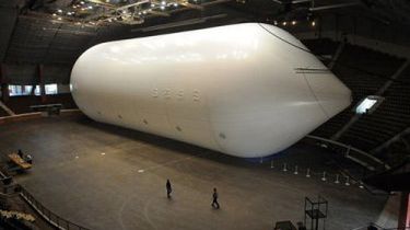 Największy sterowiec na świecie napompowany po raz pierwszy (wideo) 1