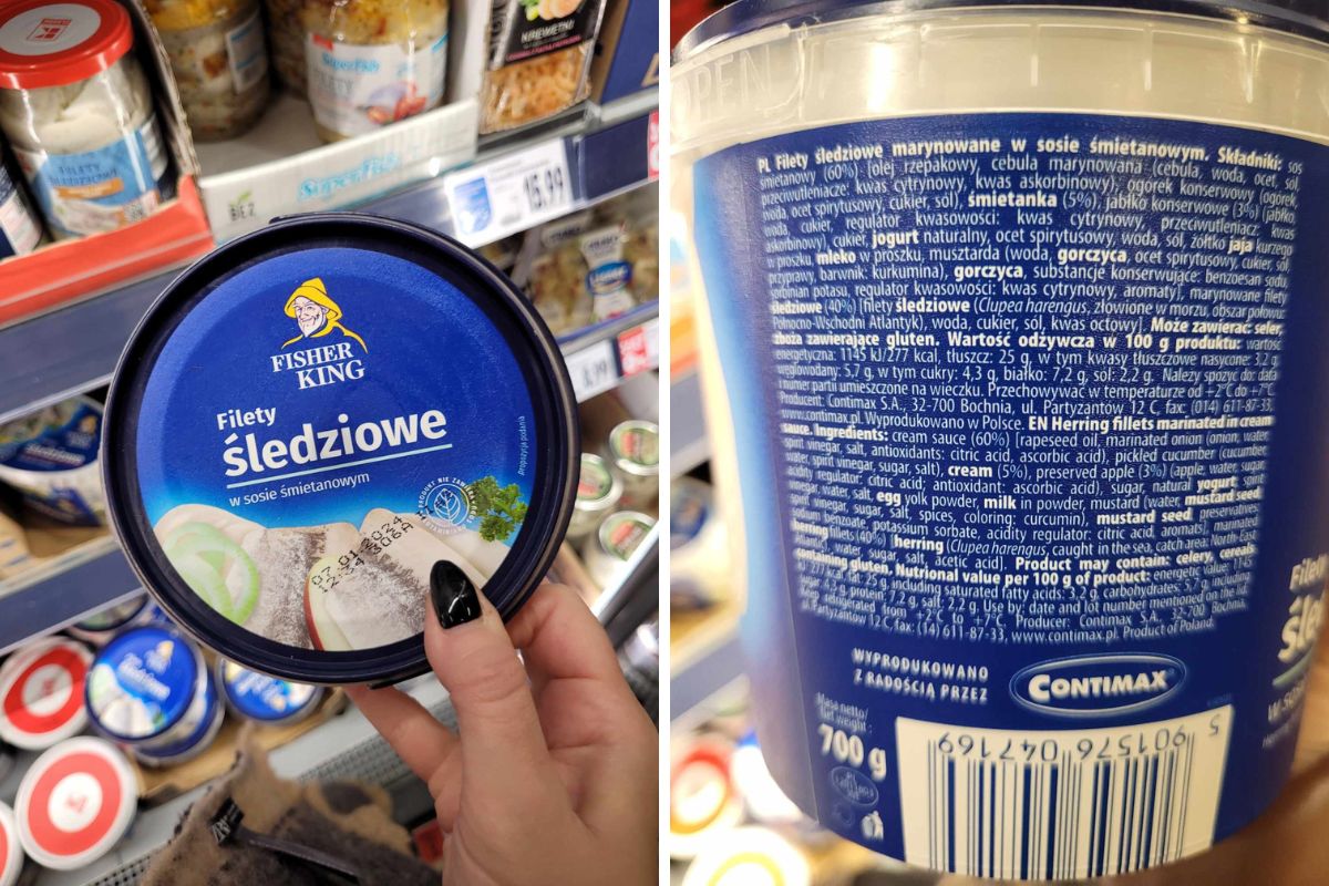 Fisher King. Filety śledziowe w sosie śmietanowym