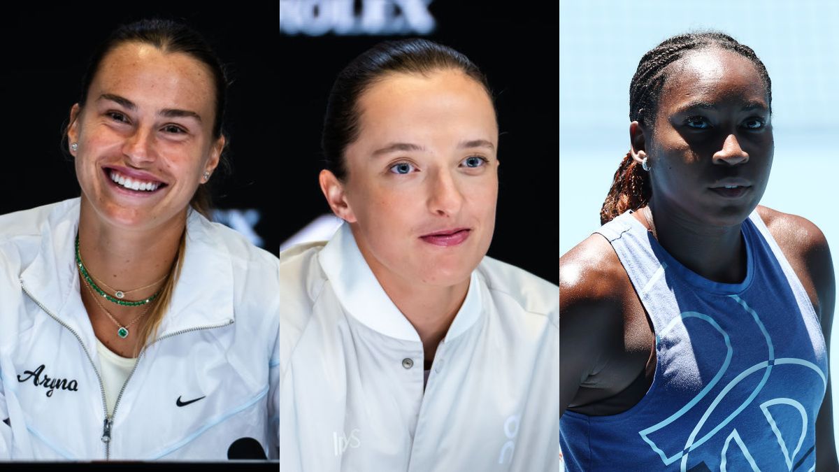 Materiały prasowe / Robert Prange/Getty Images i Graham Denholm/Getty Images / Na zdjęciu: Aryna Sabalenka, Iga Świątek, Coco Gauff