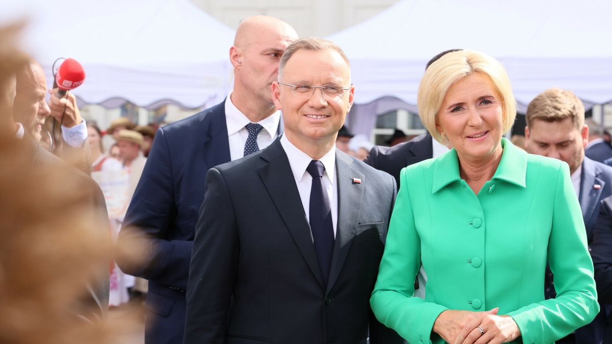 Prezydent Andrzej Duda wraz z małżonką