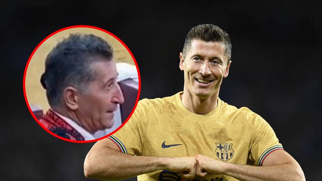 Zdjęcie okładkowe artykułu: Getty Images / Jose Hernandez/Anadolu Agency oraz Twitter/onil_shaq / Na zdjęciu: Robert Lewandowski i Emilio Bolanos