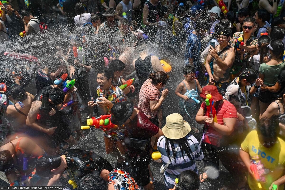 Songkran to najhuczniej obchodzone święto w Tajlandii 