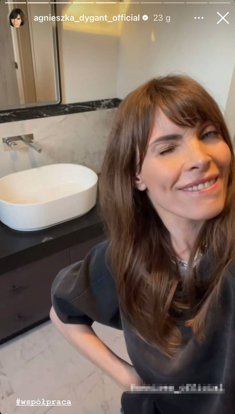 Agnieszka Dygant pokazuje wnętrze domu 