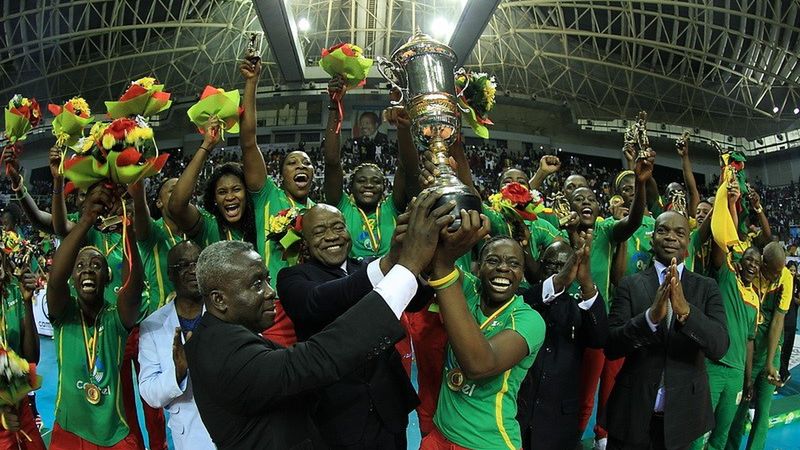 Radość zawodniczek Kamerunu