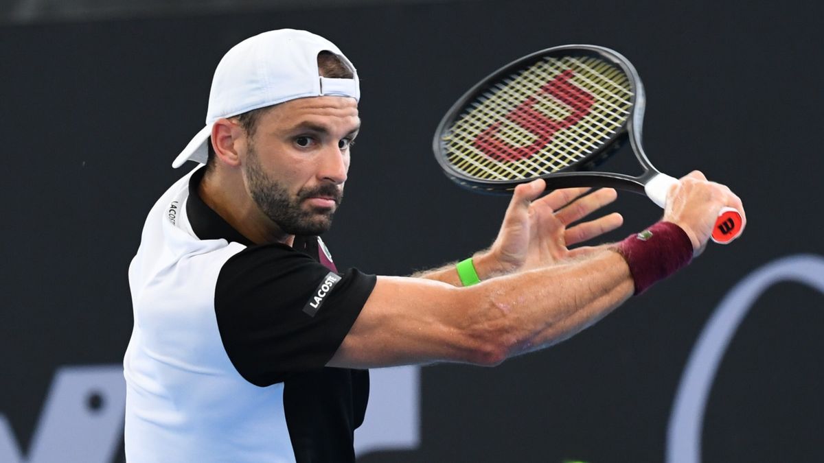 PAP/EPA / Jono Searle / Na zdjęciu: Grigor Dimitrow